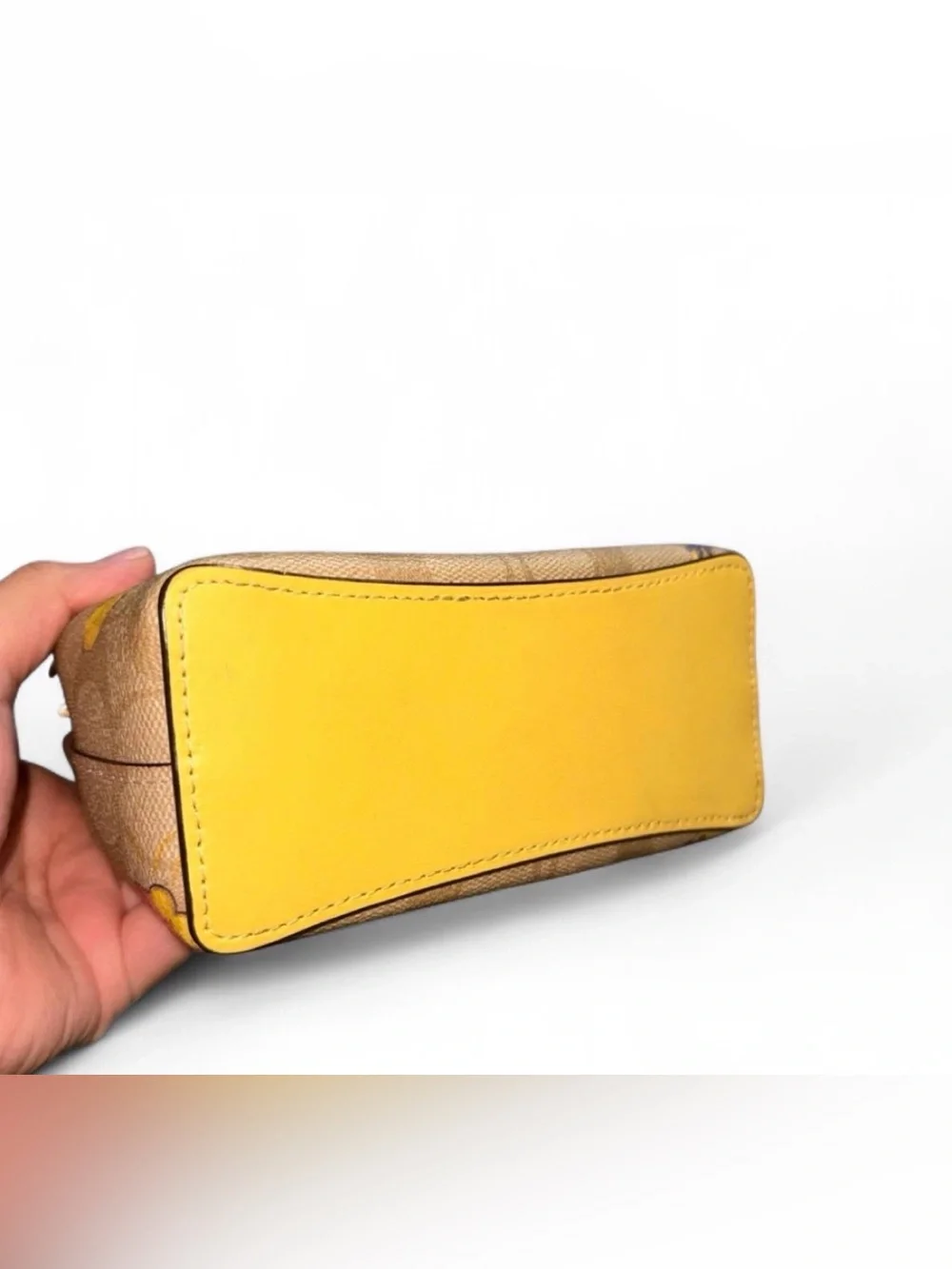 Coach crossbody tan